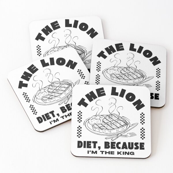 Item preview, Carnivore diet: the lion diet, because I'm the king designed and sold by Peerless-Prime.
