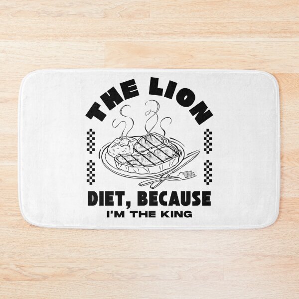 Item preview, Carnivore diet: the lion diet, because I'm the king designed and sold by Peerless-Prime.