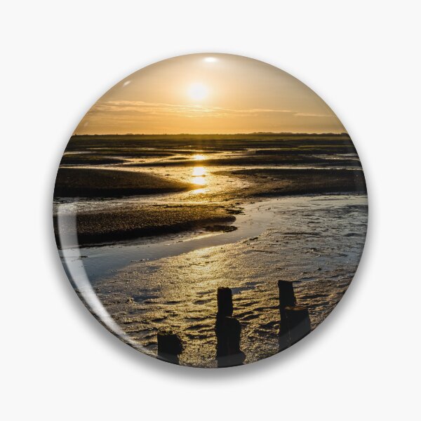 Item preview, North Sea Sunset – Reflections from Langeoog Island designed and sold by Artful-Roamer.