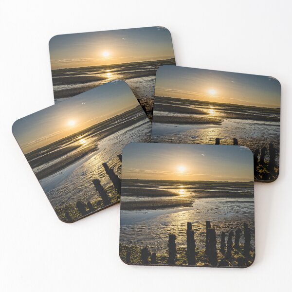 Item preview, North Sea Sunset – Reflections from Langeoog Island designed and sold by Artful-Roamer.
