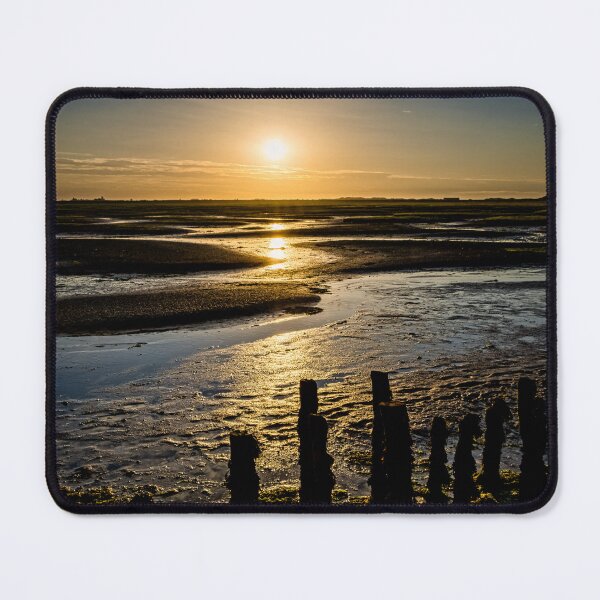 Item preview, North Sea Sunset – Reflections from Langeoog Island designed and sold by Artful-Roamer.