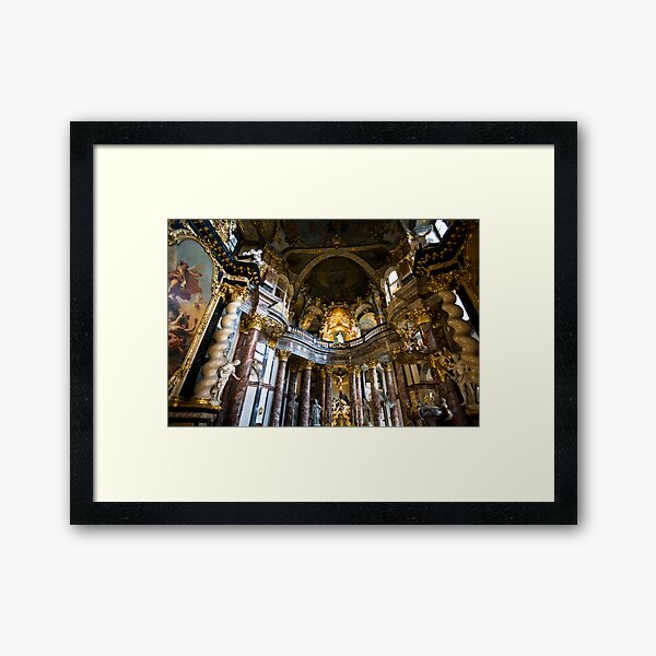 Hofkirche Chapel, Prince Bishops Palace Framed Art Print
