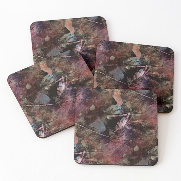Item preview, Grunge Orange Abstract Birds Nest Pattern designed and sold by Artistestella.