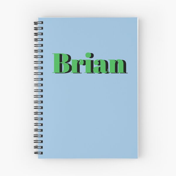 Item preview, Brian Name Design – Bold Green Boys Name Gift designed and sold by Monika Howarth.