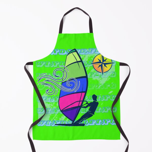 Item preview, Windsurfing sea wind sport adventure surfer ocean designed and sold by Tattoo-Shirt Designer .