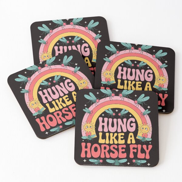 Item preview, Hung Like A Horse Fly Adult Inappropriate Meme Women designed and sold by sheenmi.
