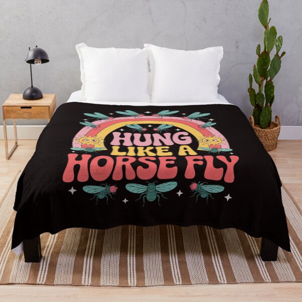 Item preview, Hung Like A Horse Fly Adult Inappropriate Meme Women designed and sold by sheenmi.