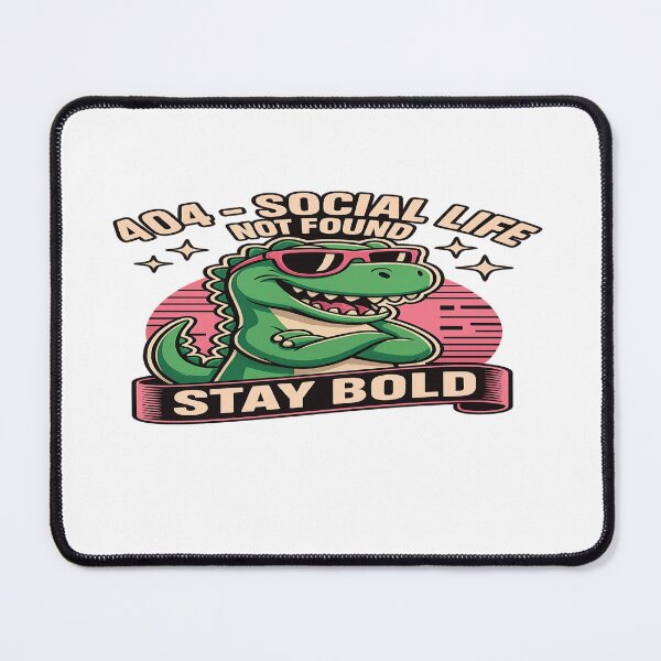 Item preview, 404 – Social Life Not Found  designed and sold by Flareo-7.