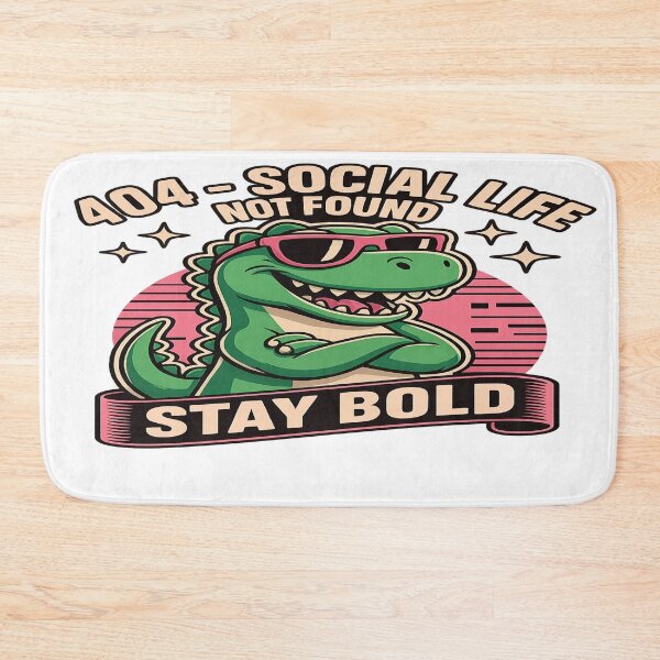 Item preview, 404 – Social Life Not Found  designed and sold by Flareo-7.