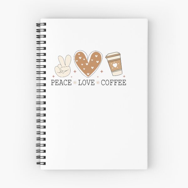 Item preview, Peace Love Coffee – Boho Caffeine Lover designed and sold by artcultreone.