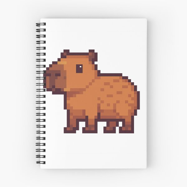 Item preview, Pixel Capybara - Gift for Retro 8-bit Gaming Chill Animal designed and sold by Jarminis.