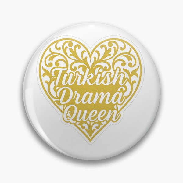 Item preview, ✨ Turkish Drama Queen – Ornamental Heart Design designed and sold by Bloom & Charm Studio.