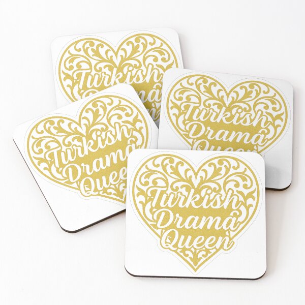 Item preview, ✨ Turkish Drama Queen – Ornamental Heart Design designed and sold by Bloom & Charm Studio.