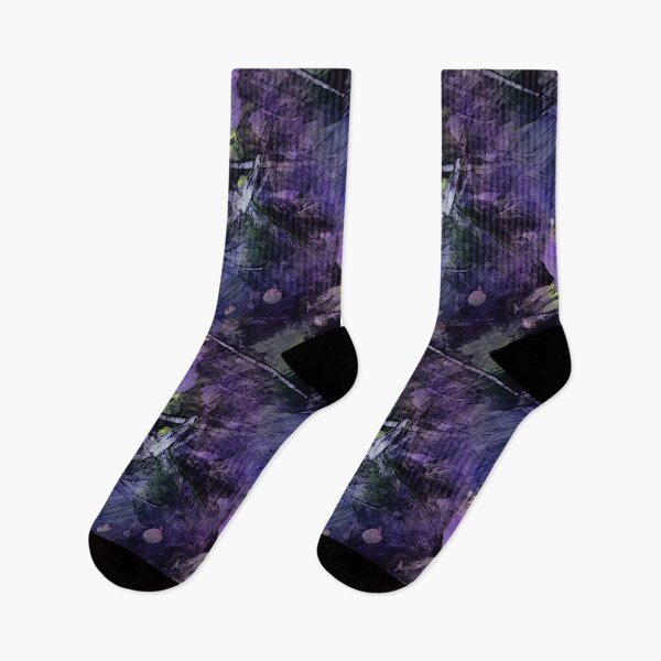 Item preview, Grunge Purple Abstract Birds Nest Pattern designed and sold by Artistestella.