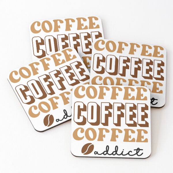 Item preview, Coffee Addict – Funny Caffeine Lover Quote designed and sold by artcultreone.