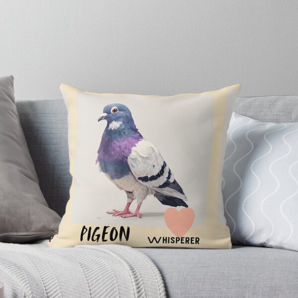 Item preview, Pigeon whisperer with cute racing pigeon designed and sold by Pigeonarchy.