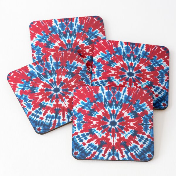 Item preview, Patriotic Red Blue Swirl Tie Dye 7 designed and sold by Tom-Johnson.