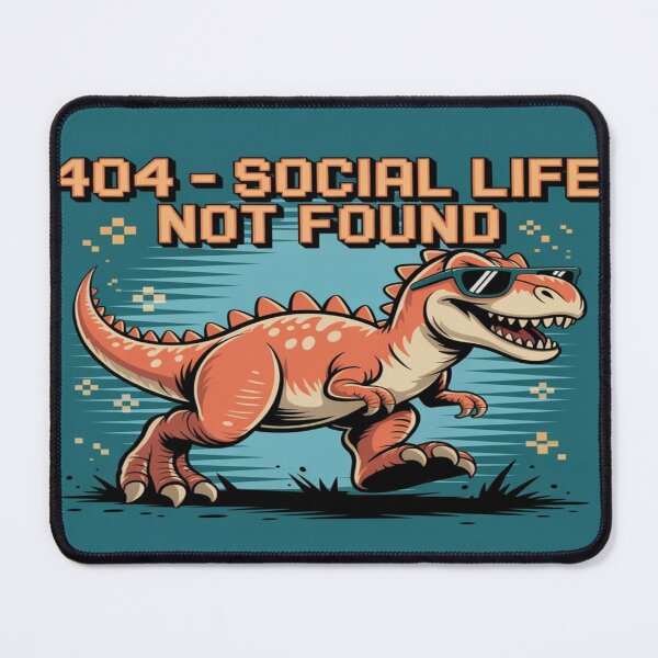 Item preview, 404 – Social Life Not Found  designed and sold by Flareo-7.