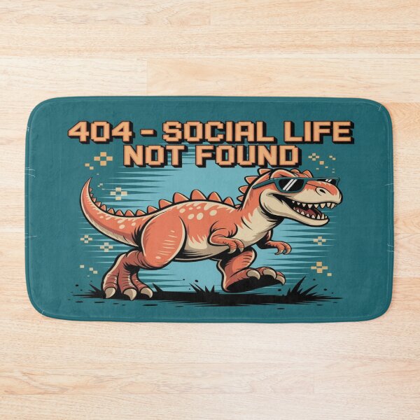 Item preview, 404 – Social Life Not Found  designed and sold by Flareo-7.