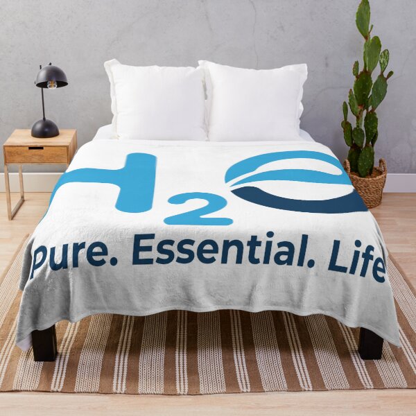 Item preview, H2O Water Molecule T-Shirt – Pure Essential Life | Science Chemistry Nature Tee designed and sold by NicolasMar.
