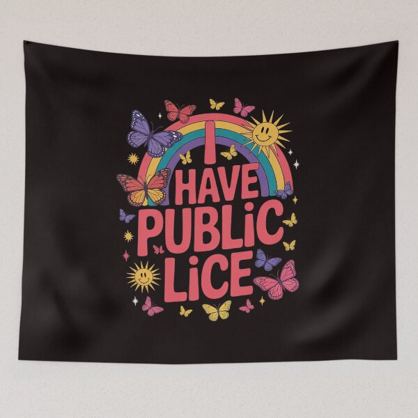 Item preview, I Have Pubic Lice Offensive Inappropriate Meme designed and sold by sheenmi.