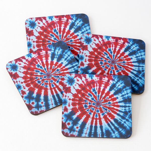Item preview, Patriotic Red Blue Swirl Tie Dye 9 designed and sold by Tom-Johnson.