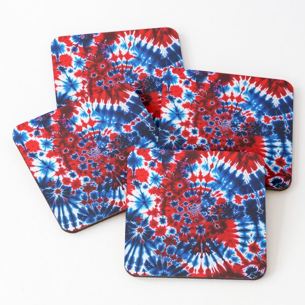 Item preview, Patriotic Red Blue Swirl Tie Dye 10 designed and sold by Tom-Johnson.