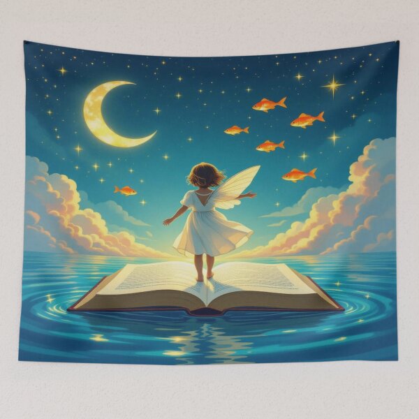 Item preview, Moonchild on Dreambook – Magical moment between stars, sea & fantasy designed and sold by FotoworldEdel.