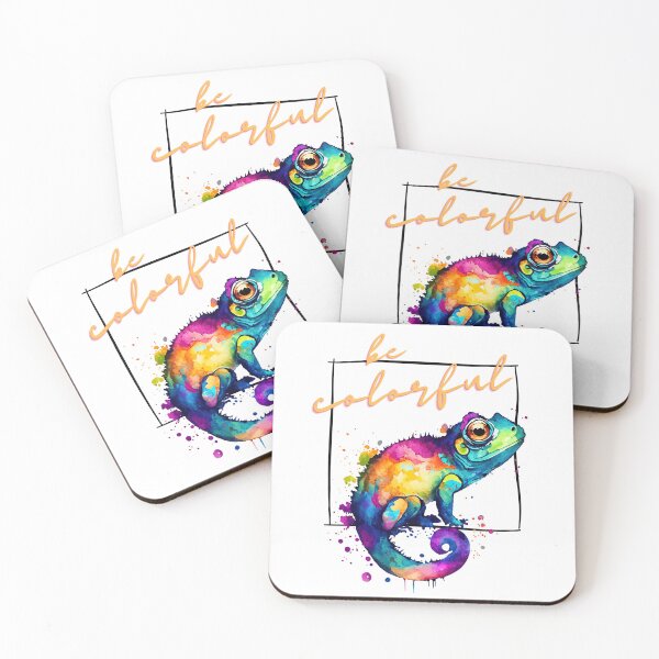 Item preview, be colorful, be colorful, Cameleon designed and sold by toycruisers_merch-butze.