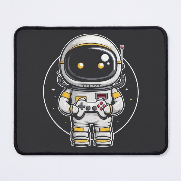 Item preview, Cute Astronaut Playing Video Games designed and sold by dharanna.