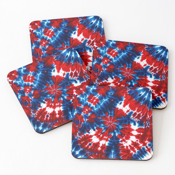 Item preview, Patriotic Red Blue Swirl Tie Dye 11 designed and sold by Tom-Johnson.