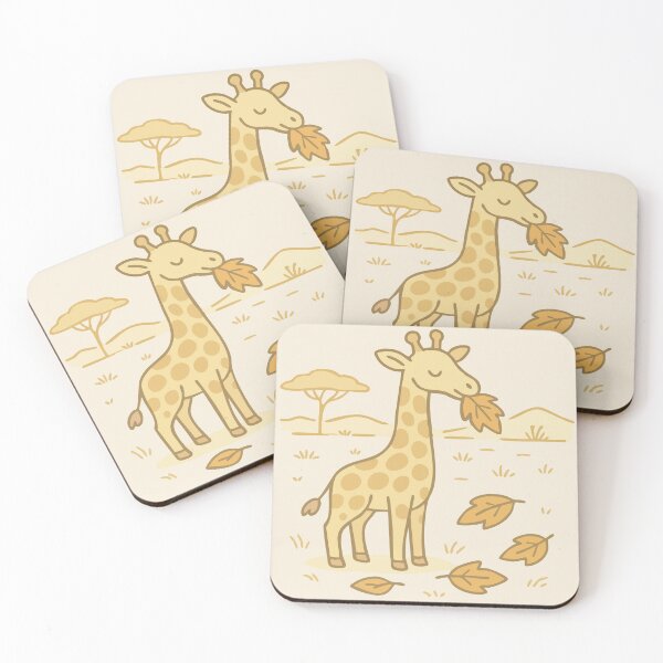 Item preview, Nibble & Stretch Giraffe designed and sold by Cuckoo Parrot.