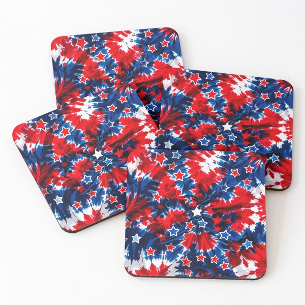 Item preview, Patriotic Red Blue Swirl Tie Dye 12 designed and sold by Tom-Johnson.