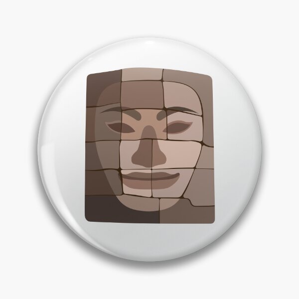 Item preview, Enigmatic Bayon Face designed and sold by missbobbit.