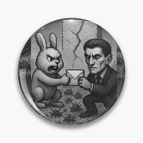 Item preview, Message Brokers Battle – Pixel Art in Grayscale designed and sold by nozhove.