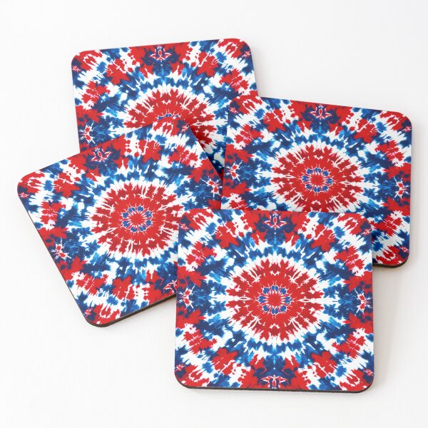 Item preview, Patriotic Red Blue Swirl Tie Dye 14 designed and sold by Tom-Johnson.