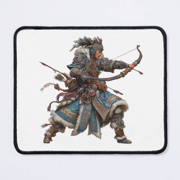 Item preview, Epic Nomad Archer Warrior in Ornate Armor designed and sold by AlexLineArt.