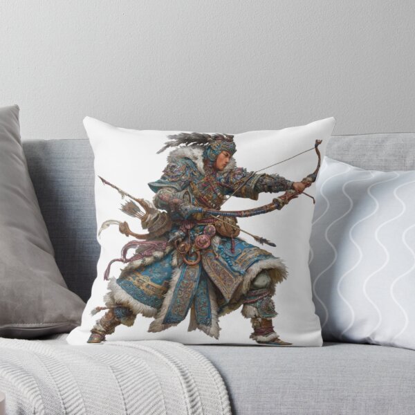 Item preview, Epic Nomad Archer Warrior in Ornate Armor designed and sold by AlexLineArt.