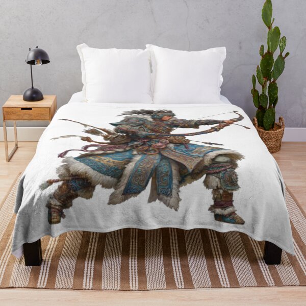 Item preview, Epic Nomad Archer Warrior in Ornate Armor designed and sold by AlexLineArt.