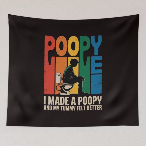 Item preview, I Made a Poopy And My Tummy Felt Better Adult Humor Meme 4 designed and sold by sheenmi.