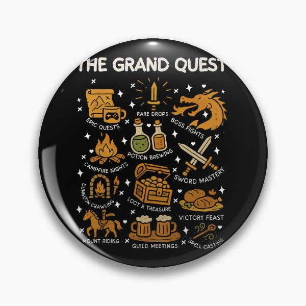 Item preview, The Grand Quest designed and sold by KomixsDesign.