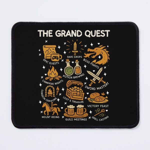 Item preview, The Grand Quest designed and sold by KomixsDesign.
