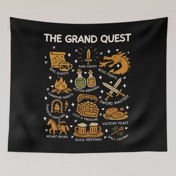 Item preview, The Grand Quest designed and sold by KomixsDesign.