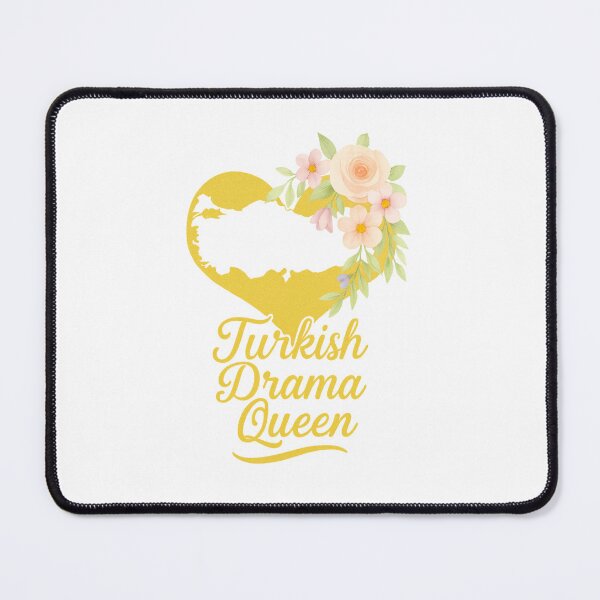 Item preview, Turkish Drama Queen – Romantic Floral Heart Design designed and sold by Bloom & Charm Studio.
