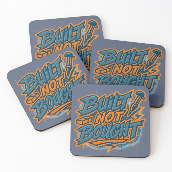 Item preview, Built Not Bought – Graffiti Wildstyle designed and sold by RedHow.