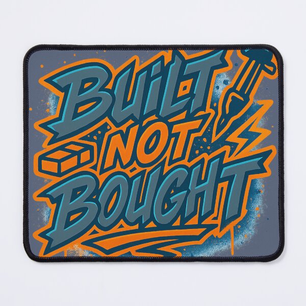 Item preview, Built Not Bought – Graffiti Wildstyle designed and sold by RedHow.