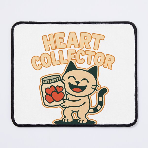 Item preview, Cute Cat Heart Collector designed and sold by Sitred123.