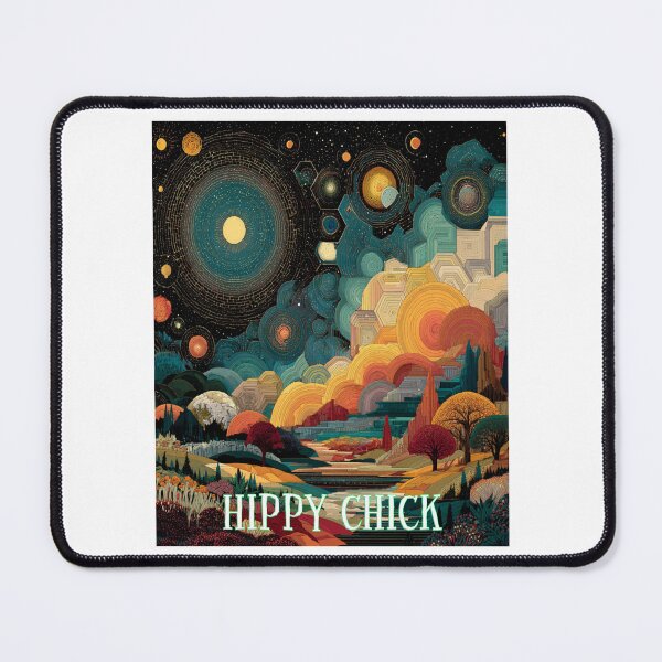 Item preview, Cosmic Hippy Chick Groovy Boho Space Vibes on Tees, Mugs & More designed and sold by Ignorant-Artist.