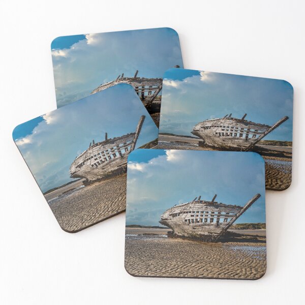 Item preview, Shipwreck on the Shore – Ireland’s Forgotten Vessel Bád Eddie in Bunbeg designed and sold by Artful-Roamer.