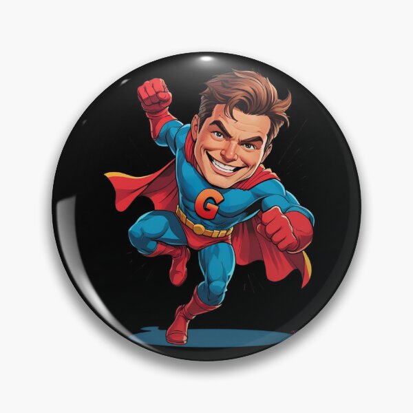 Item preview, Funny action heroe mockup 1 designed and sold by Neon G.